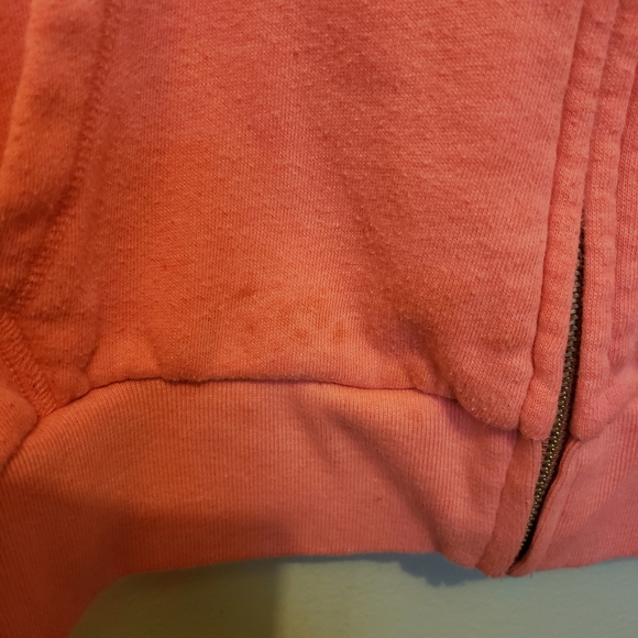 PINK Victoria Secret's zip up hooded sweatshirt size small - Picture 5 of 5